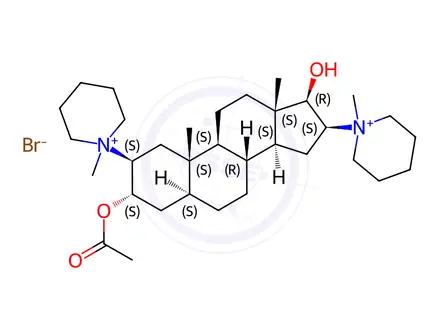 Chemical structure of Pancuronium bromide EP Impurity A