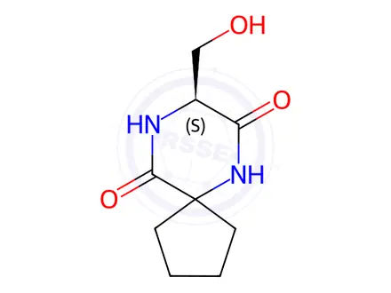Chemical structure of Alaptide Impurity 3