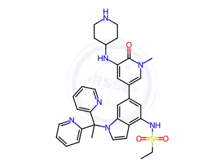 Chemical structure of XP 524 Impurity 73