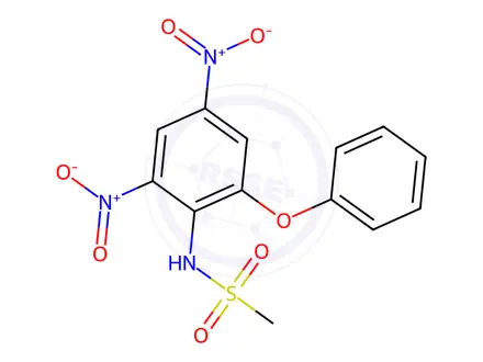 Chemical structure of Nimesulide EP Impurity A