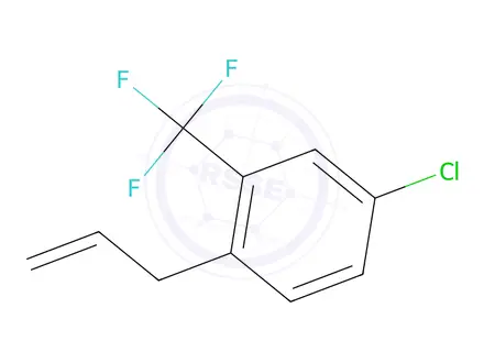 Chemical structure of 1-Allyl-4-chloro-2-(trifluoromethyl)benzene