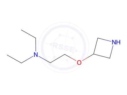 Chemical structure of 2-(Azetidin-3-yloxy)-N,N-diethylethan-1-amine