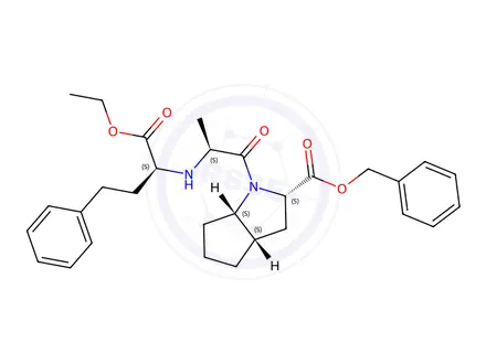Chemical structure of Trandolapril Impurity 28