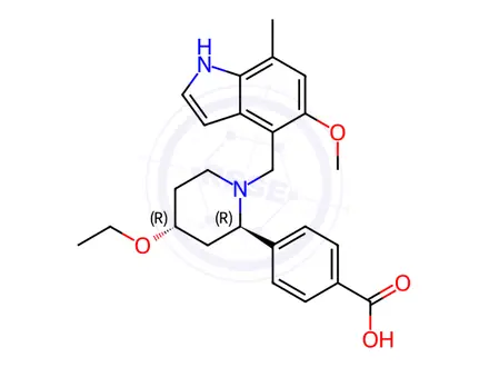 Chemical structure of Iptacopan R-Isomer