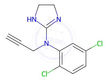 Chemical structure of Alinidine Impurity 33