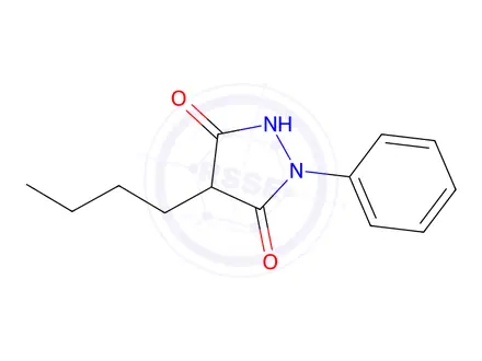 Chemical structure of Mofebutazone