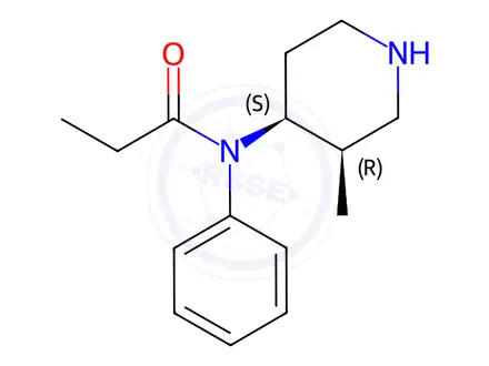 Chemical structure of Normethyl Fentanyl
