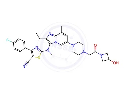 Chemical structure of GLPG1690