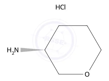 Chemical structure of (R)-3-Aminotetrahydropyran Hydrochloride