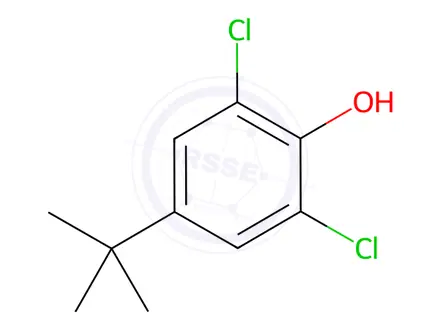 Chemical structure of 4-TERT-BUTYL-2,6-DICHLOROPHENOL
