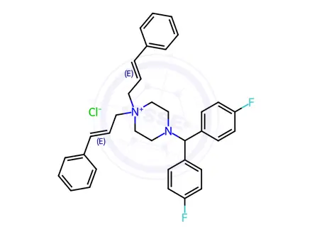 Chemical structure of Cinnarizine Impurity 8