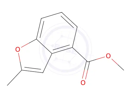 Chemical structure of Methyl 2-methylbenzofuran-4-carboxylate