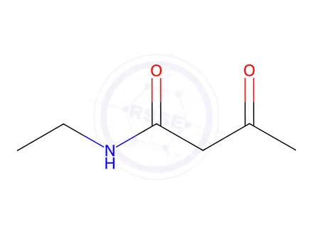 Chemical structure of N-Ethyl-3-oxobutanamide