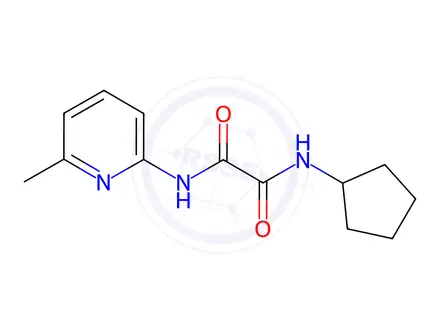 Chemical structure of N1-Cyclopentyl-N2-(6-methylpyridin-2-yl)oxalamide