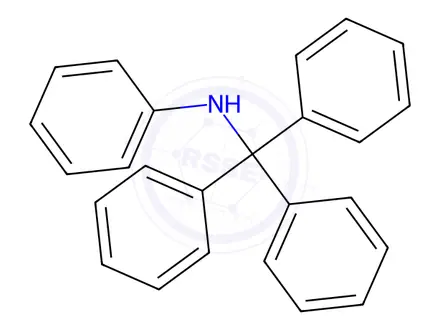 Chemical structure of N-Tritylaniline