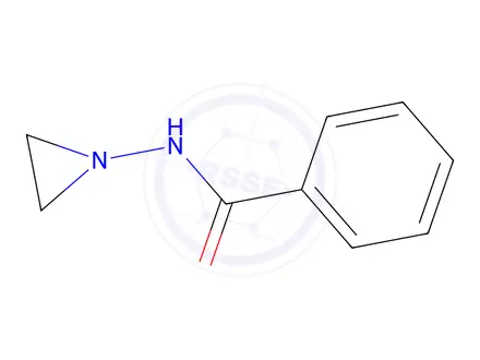 Chemical structure of Aziridine, 1-benzamido-(7CI,8CI)