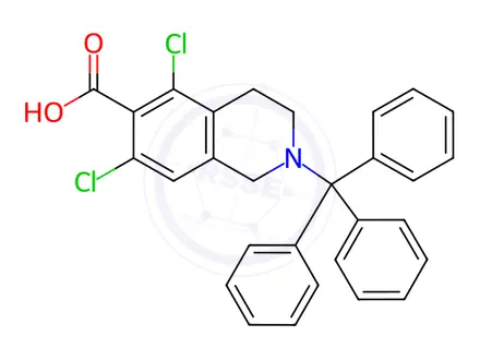 Chemical structure of Lifitegrast Impurity 183