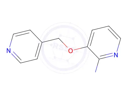 Chemical structure of 3-(pyridin-4-ylmethoxy)pyridin-2-amine