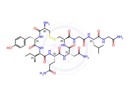 Chemical structure of Oxytocin Impurity 12 (Gly7 Oxytocin)