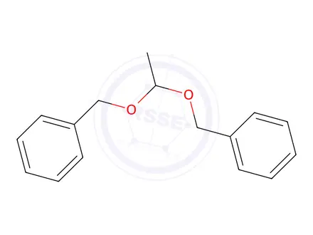 Chemical structure of acetaldehyde dibenzylacetal