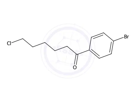 Chemical structure of 1-(4-Bromophenyl)-6-chlorohexan-1-one