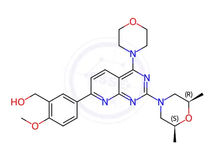 Chemical structure of AZD8055 Impurity 1
