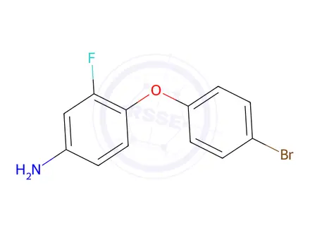 Chemical structure of 4-(4-Bromophenoxy)-3-fluoroaniline