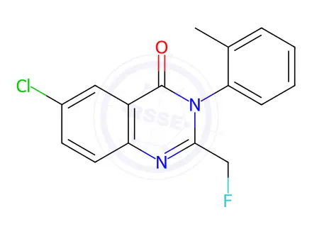 Chemical structure of Afloqualone Impurity 54