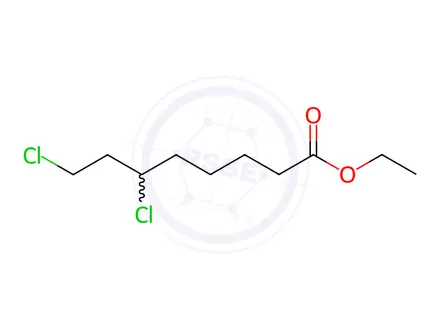 Chemical structure of ethyl 6,8-dichlorooctanoate