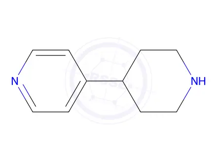 Chemical structure of 4-(Piperidin-4-yl)pyridine Dihydrochloride