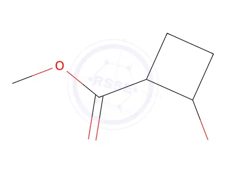 Chemical structure of Methyl 2-hydroxycyclobutane-1-carboxylate
