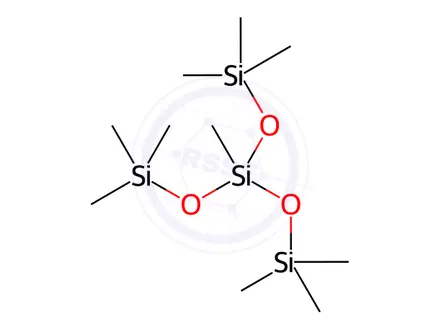 Chemical structure of Methyltris(trimethylsiloxy)silane