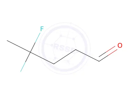 Chemical structure of 4,4-Difluoropentanal