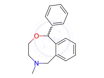 Chemical structure of Nefopam