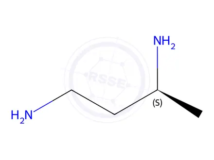 Chemical structure of (S)-1,3-Butanediamine