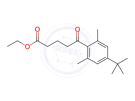 Chemical structure of Ethyl 5-(4-tert-butyl-2,6-dimethylphenyl)-5-oxovalerate