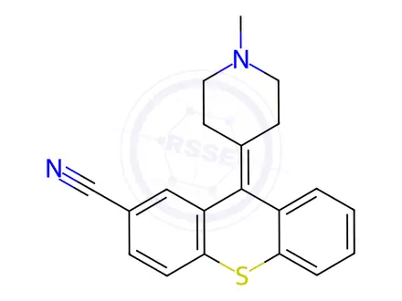 Chemical structure of Pimethixene Impurity 16
