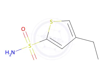 Chemical structure of 2-Thiophenesulfonamide,4-ethyl-(9CI)