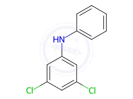 Chemical structure of 3,5-dichloro-N-phenylBenzenamine