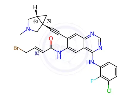 Chemical structure of Silevertinib Impurity 23