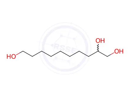 Chemical structure of 1,2,10-Decanetriol