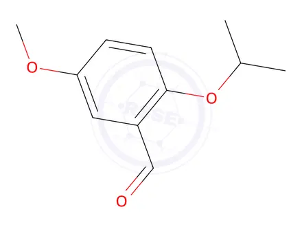 Chemical structure of 2-Isopropoxy-5-methoxy-benzaldehyde