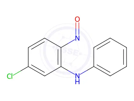 Chemical structure of Clobazam Impurity 17