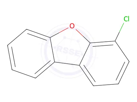 Chemical structure of 4-Chlorodibenzofuran