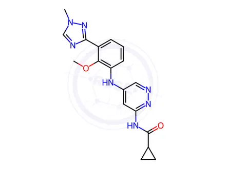 Chemical structure of Deucravacitinib Impurity 14