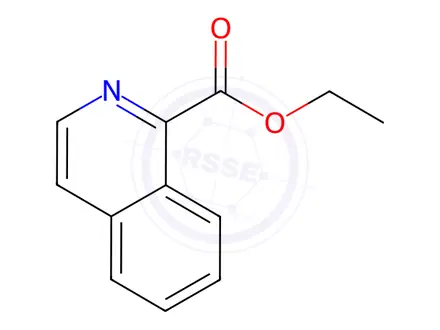 Chemical structure of Isoquinoline-1-carboxylic Acid ethyl ester