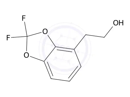 Chemical structure of 2-(2,2-difluoro-2H-1,3-benzodioxol-4-yl)ethan-1-ol