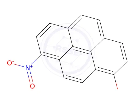 Chemical structure of 8-Hydroxy-1-nitropyrene