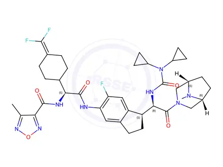 Chemical structure of Ensifentrine Biuret Impurity
