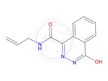 Chemical structure of N-Allyl-4-oxo-3,4-dihydrophthalazine-1-carboxamide